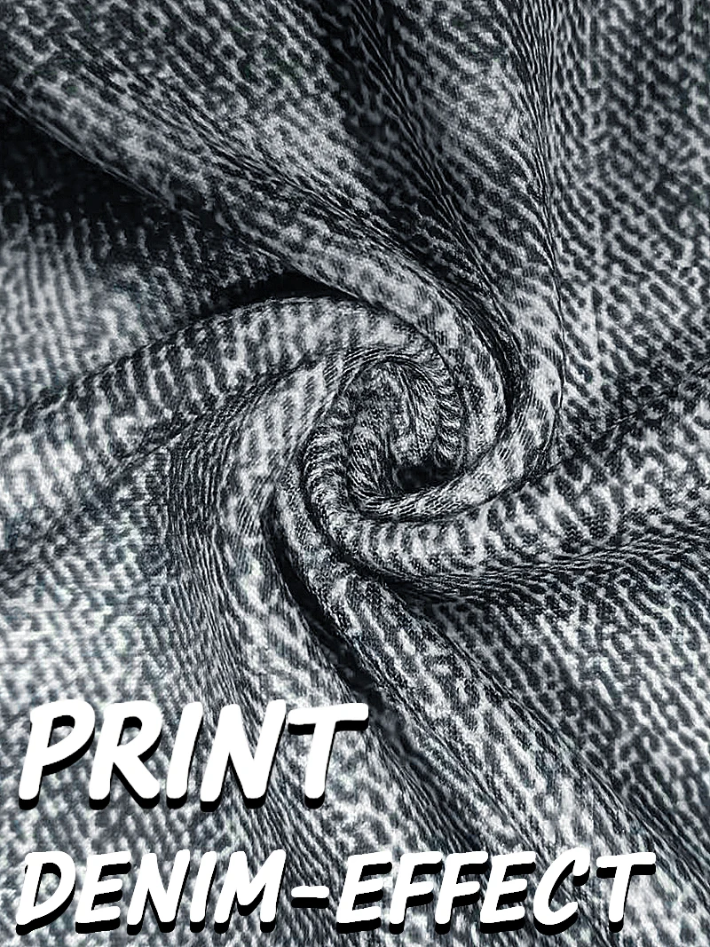 5199 [Printed Pants - Not Denim Fabric] 2D Printed Embroidery Effect, Printed Non-denim Fabric, Women's Long Pants Leggings,