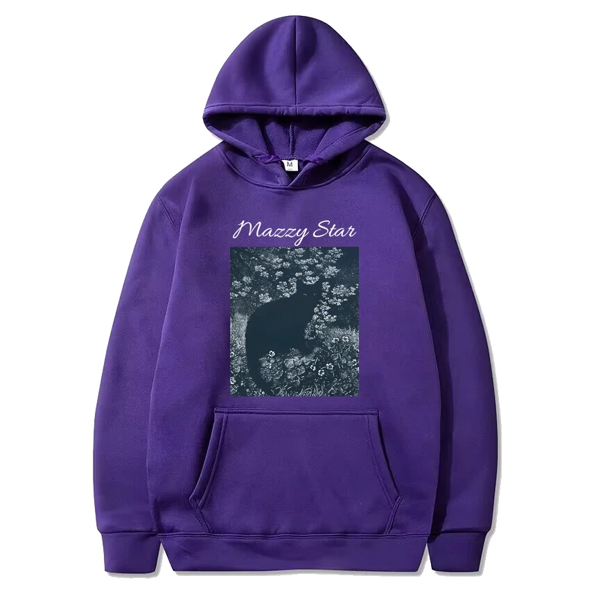 Mazzy star graphic High Quality Hoodie 2024 Hot sale Unisex Casual Loose Sweatshirts Man women ' s Fashion Fleece pullover