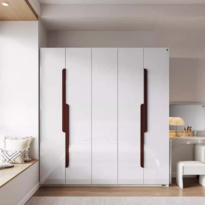 Wooden Modern Wardrobe White Nordic Room Clothes Closet Armable Bedroom Storage Room Ropero Armable De Ropa Bedroom Furniture