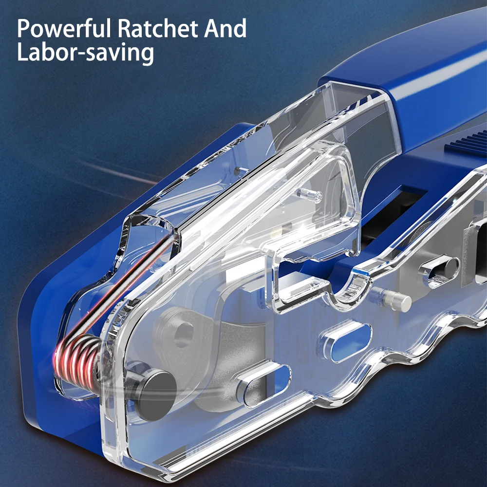 Hoolnx RJ45 Crimping Tool Pass Through rj45 Crimper Wire Stripper Cutter For CAT6 CAT5E 8P8C Pass Thru RJ45 Modular Connector