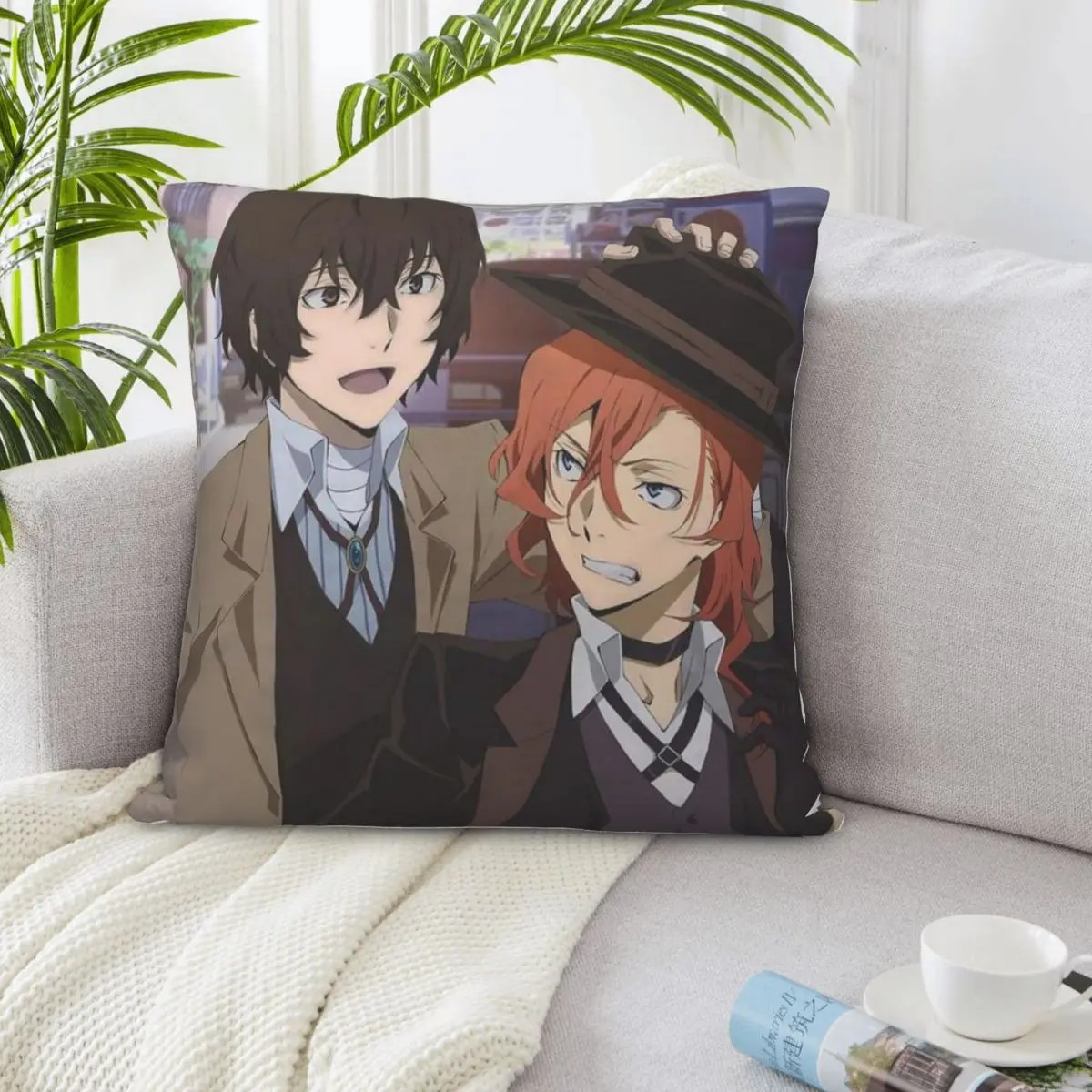 

Bungo Stray Dogs 000462 Pillowcase Cushion Covers Home Decor Items Dakimakura Pillow Case Pillow Cover