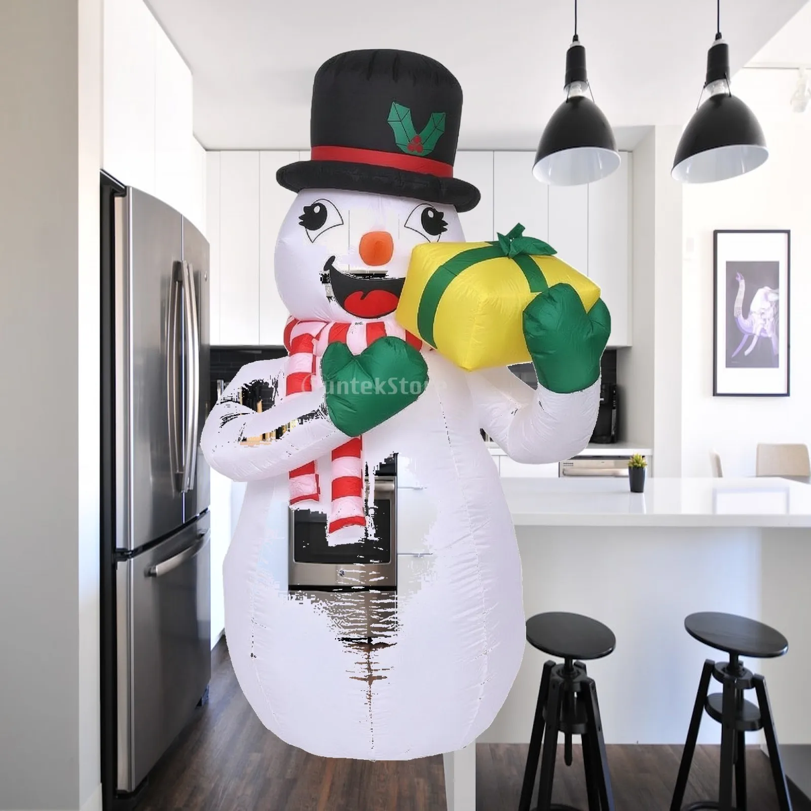 Inflatable Snowman Christmas Decorations 2025 Outdoor Yard Giant Holiday Inflatable for Home Garden Winter Party Supplies