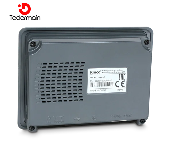 Kinco GL043 GL043E HMI Touch Screen 4.3 inch 480*272 Ethernet 1 USB Host new Human Machine Interface upgrade MT4230T MT4230TE