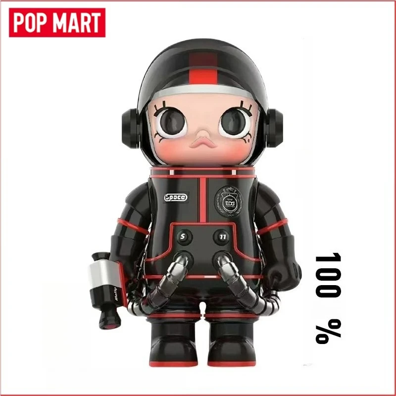 

Genuine POP MART 100% 100% SPACE MOLLY × EDG Knight Tabletop Ornament Collection Gift