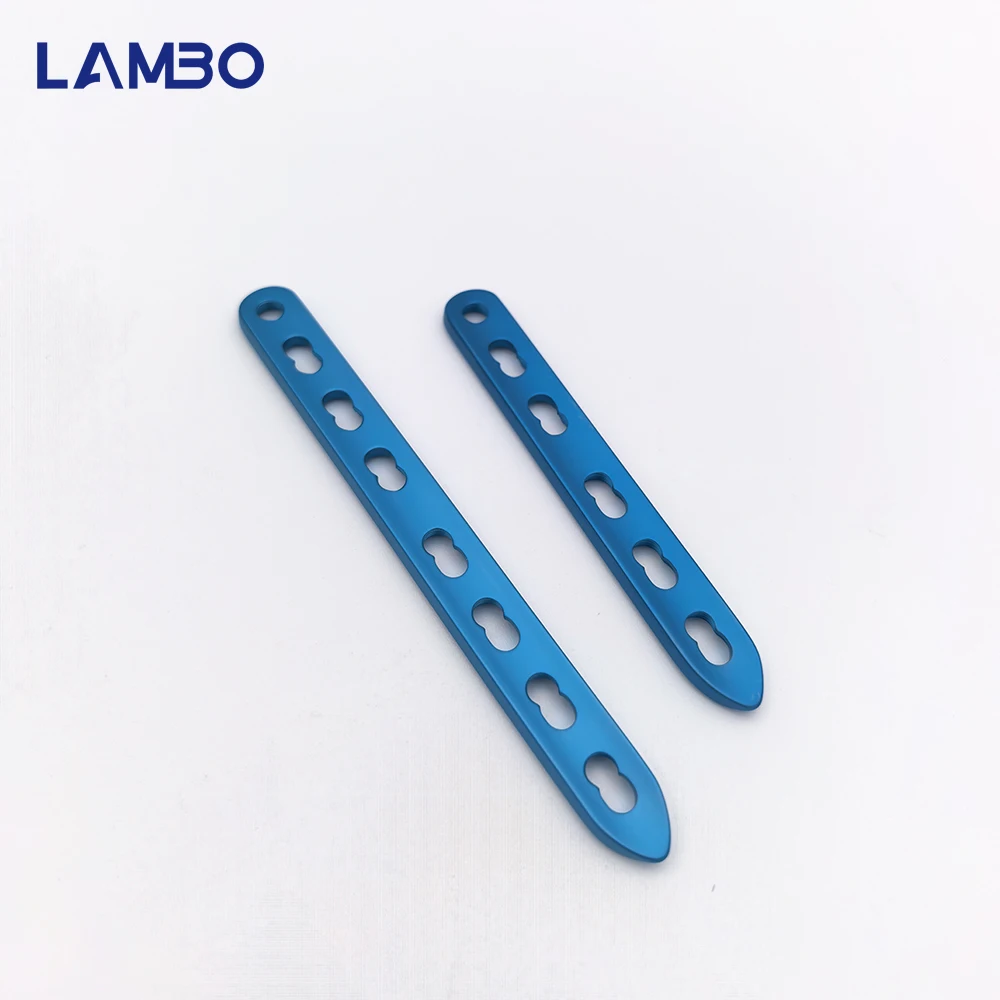 

2.4mm Titanium Straight Locking Plate, Veterinary Orthopedic Implant, Mascotas Pet Hand Tools, Surgical Instruments for Dogs