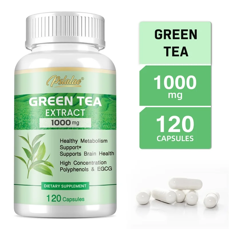 Green Tea Extract - with 98% Polyphenols, 50% EGCG - Natural Energy Support,Detox Metabolic Booster, Fat Burning