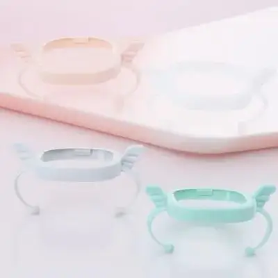 

Набор из 4 квадратных ручек для бутылочек с удобным дизайном-петлей для обучения самостоятельному использованию, сменные ручки для бутылочек и поильников