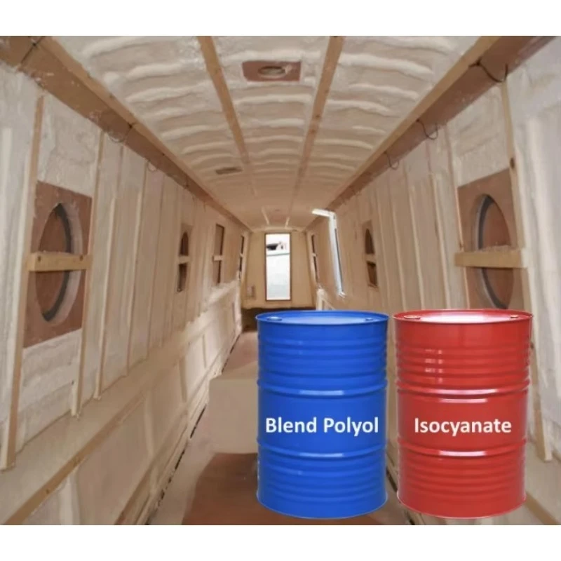 Efficient Isocyanate-Based Polymer Spray PU Foam Blend Liquid Appearance for Optimal LNG Cargo Tank Cryogenic Insulation