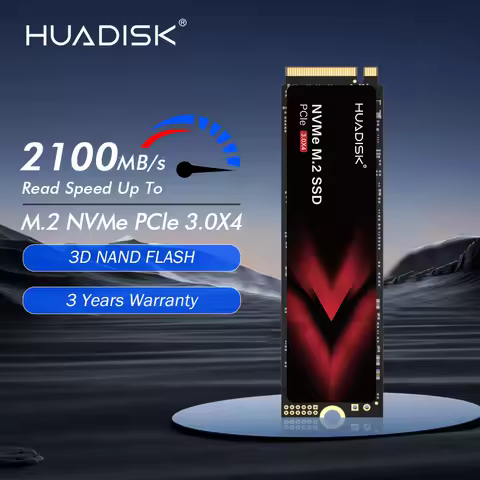 HUADISK M.2 NVMe SSD 128GB 256GB 512GB 1TB Hard Disk PCIe 3.0 2280 Internal Hard Drive for PC Desktop
