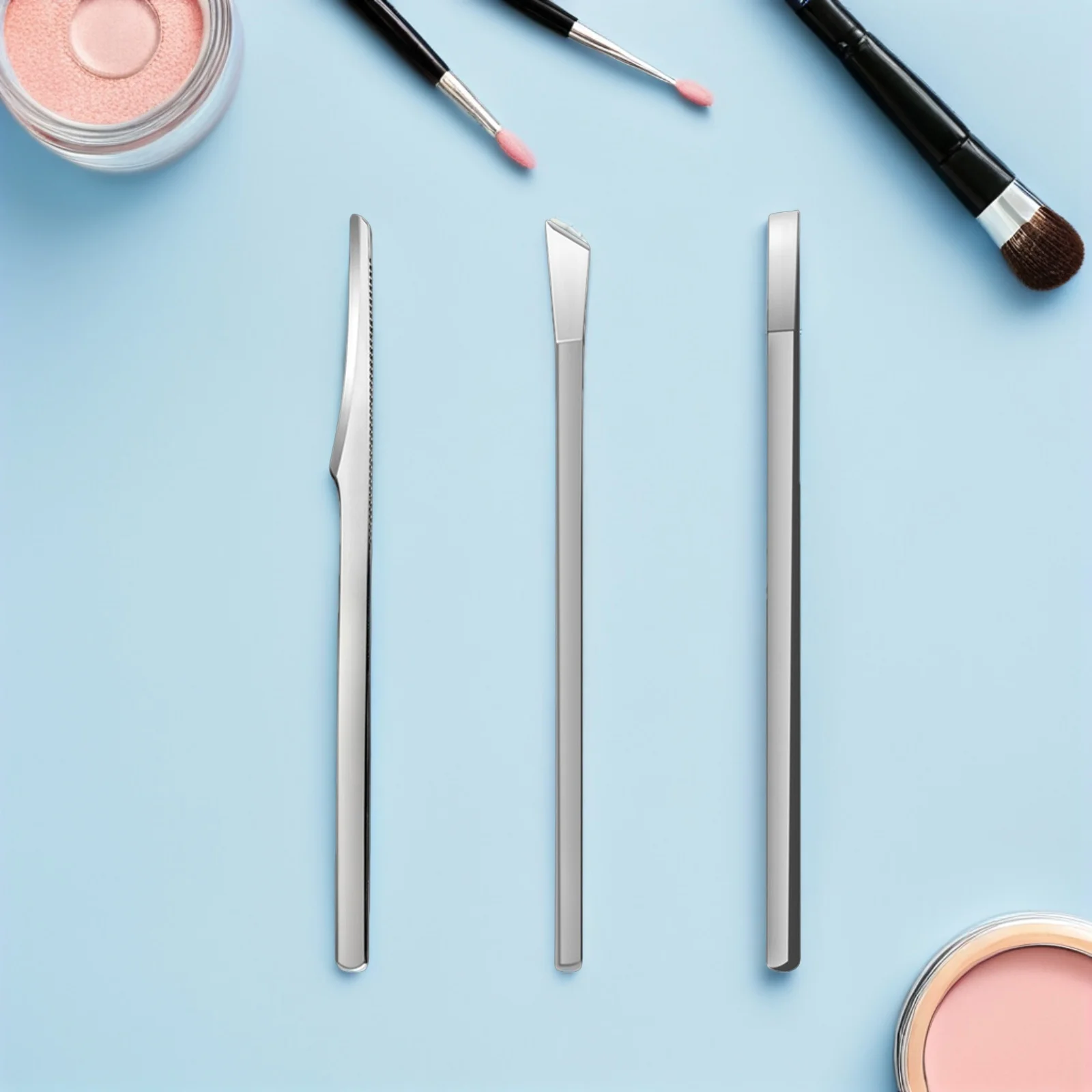 

3Pcs Professional Pedicure Trimmer Stainless Steel Toenail Blade Tool Dead Skin Remover Foot Callus Remover Kit