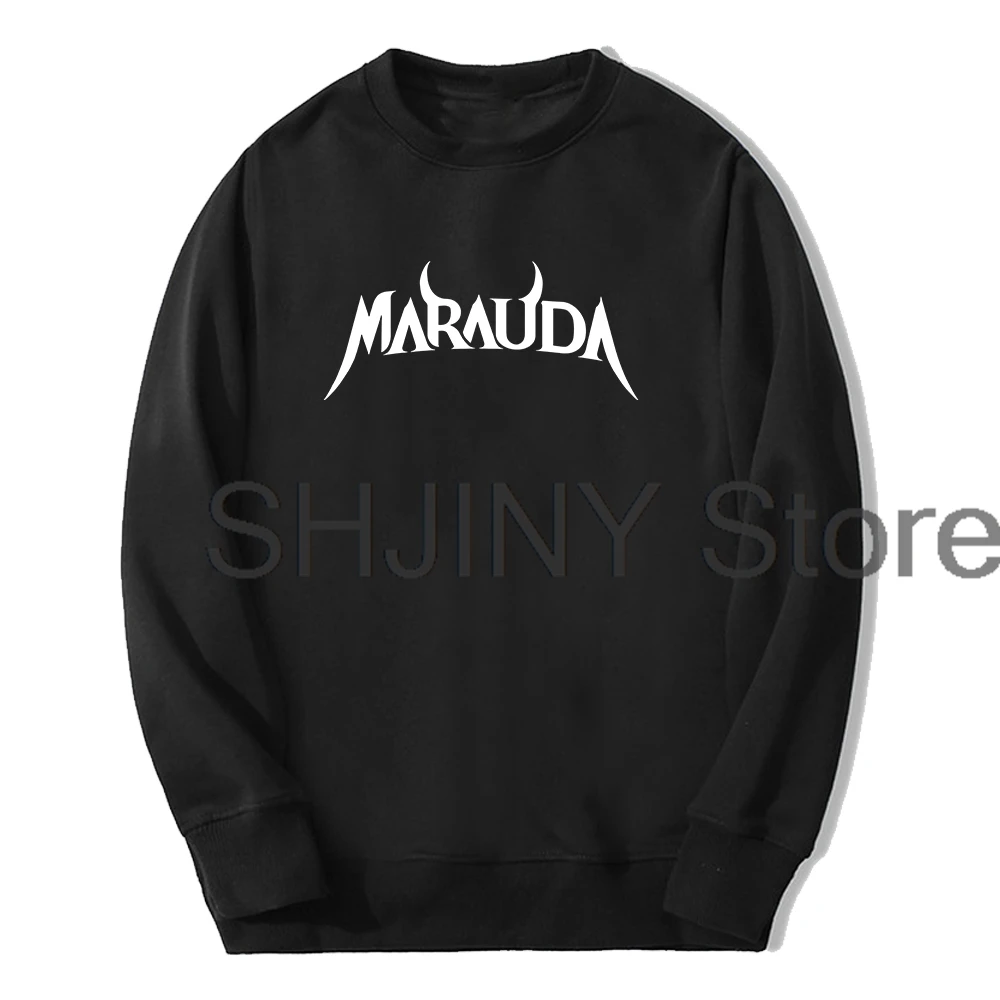 Marauda Merch Logo Print 2024 Tour Crewneck Long Sleeve Streetwear Women Men Sweatshirt Hip Hop Clothes