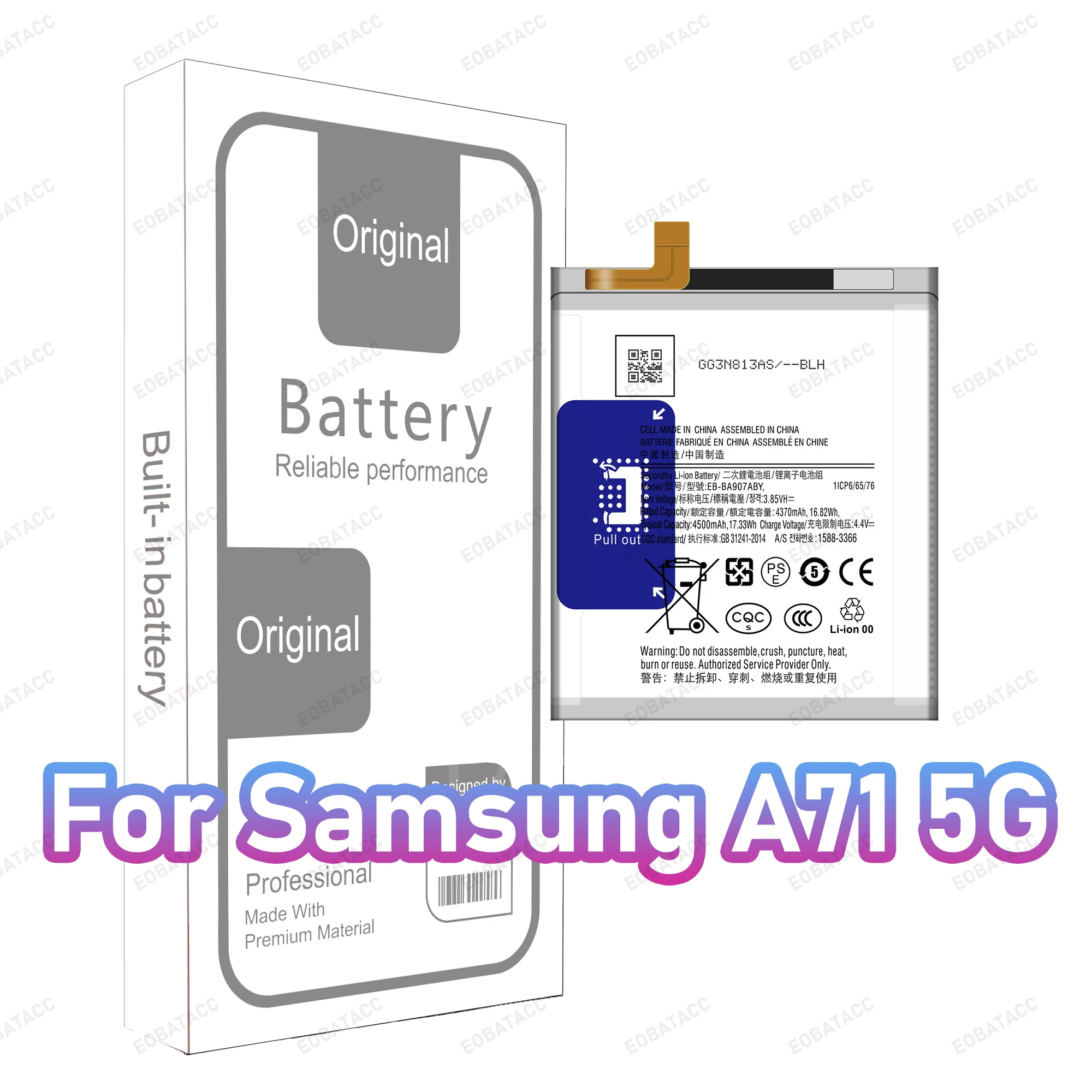 2025 Years Brand New EB-BA715ABY EB-BA907ABY High Quality Replacement Battery For Samsung Galaxy A71 4G/A71 5G Mobile Phone