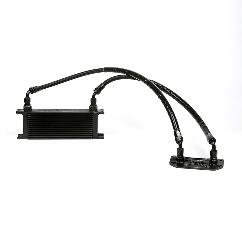 BATTLEBEE Engine Oil Cooler With Rubber Tube Car Cooling System Aluminum Radiator For Volvo Lynk&Co 03+ 2.0T BB-OCK-101