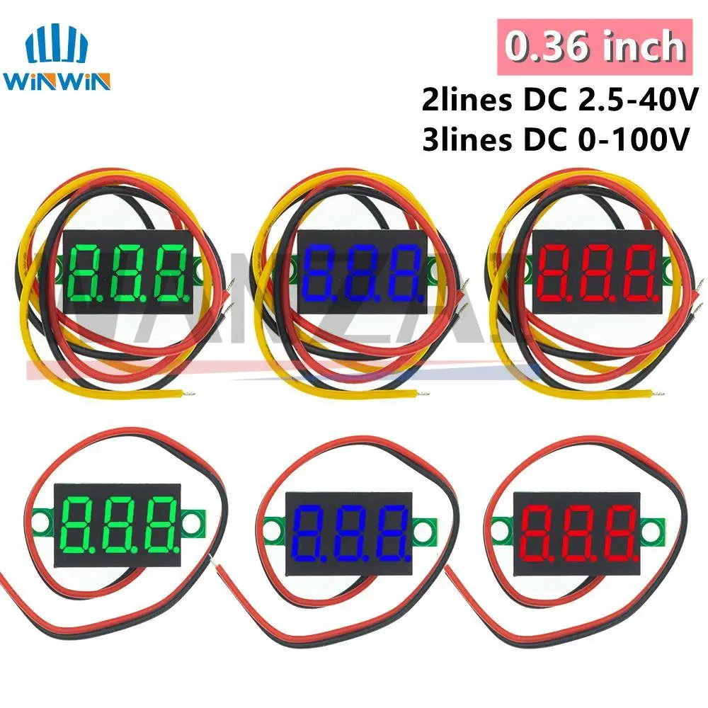 0.36 Inch 0.36" Dig… - image