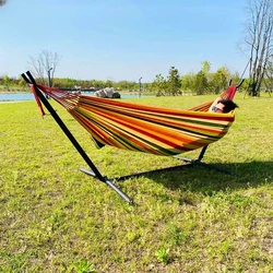 Metal Hammock Stand Portable Hammock Frame Easy Swing Frame Assembly Indoor Outdoor Garden Furniture стойка для гамака