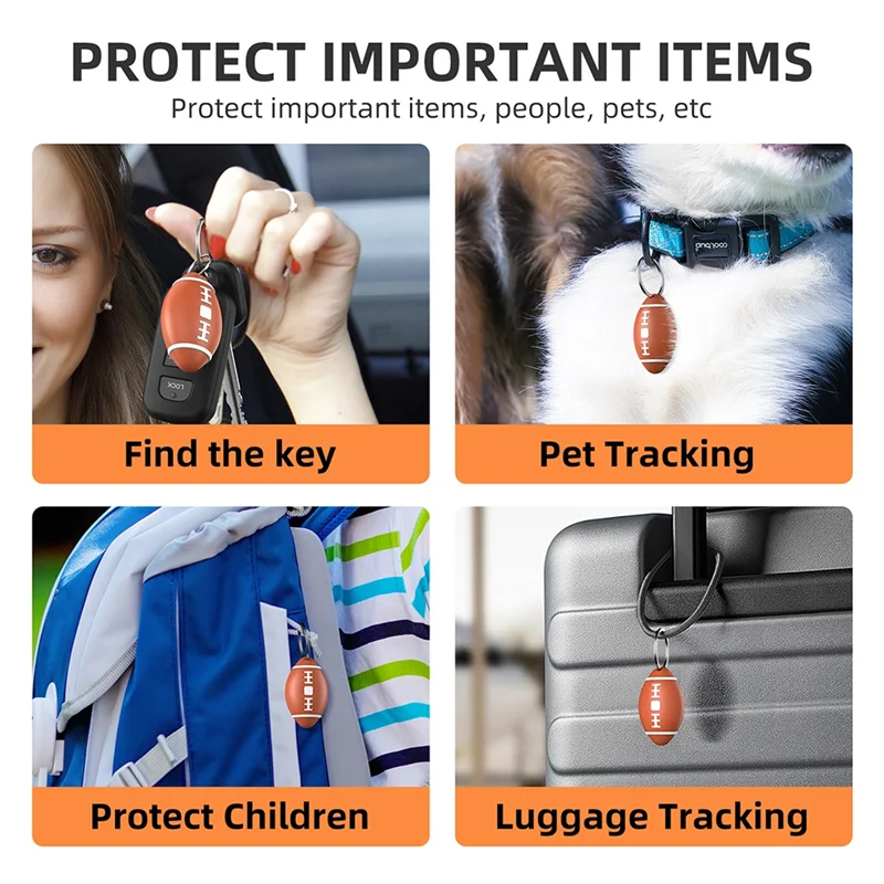 A24U Mini Bluetooth GPS Tracker Anti-Lost Device For Find My App Ideal For Pets Kids Bags Wallets And Keys