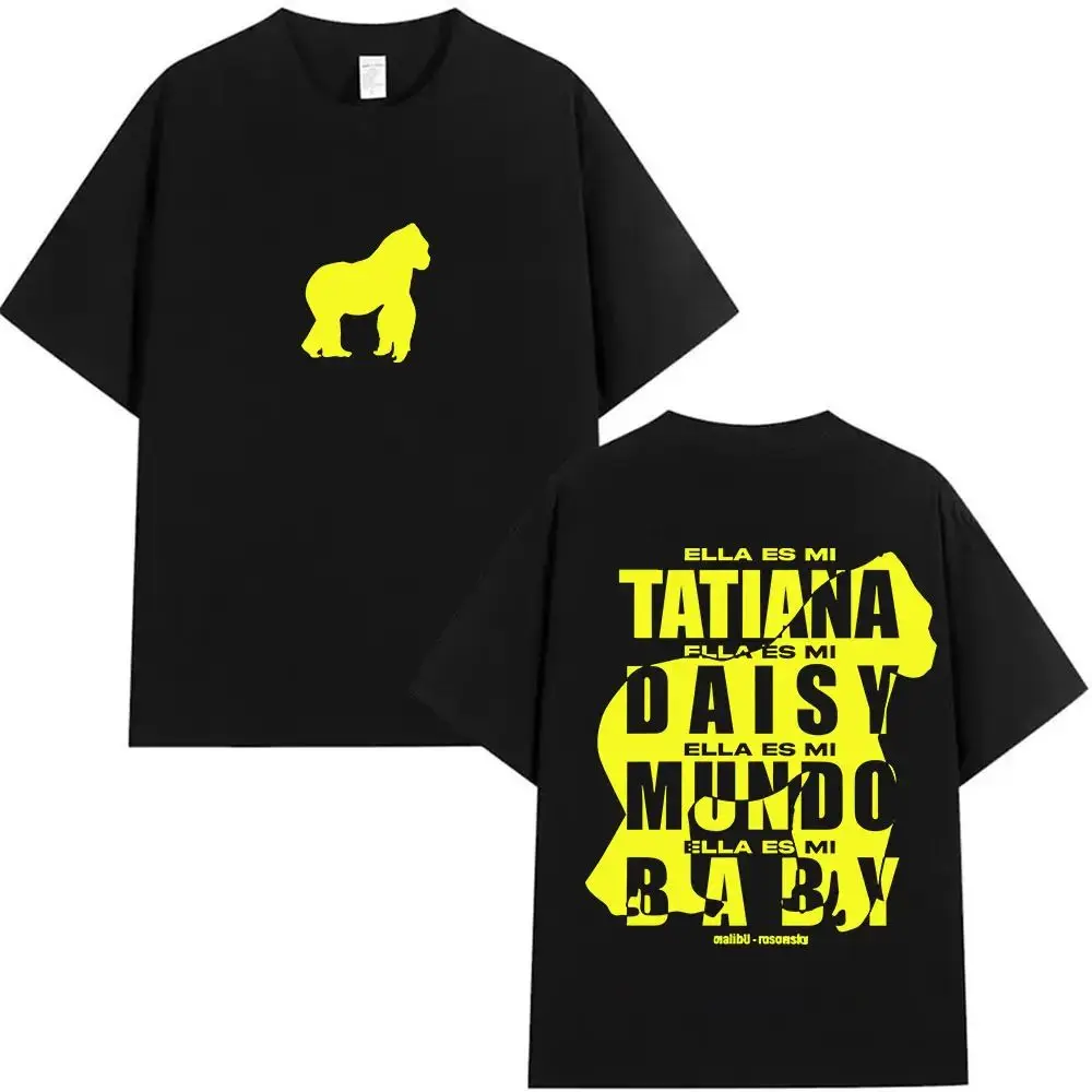 Camiseta de rapero Rusowsky Daisy Tour 2025 Fan para hombres y mujeres, moda Retro 2025-26, Camiseta de algodón estampada de verano Unisex