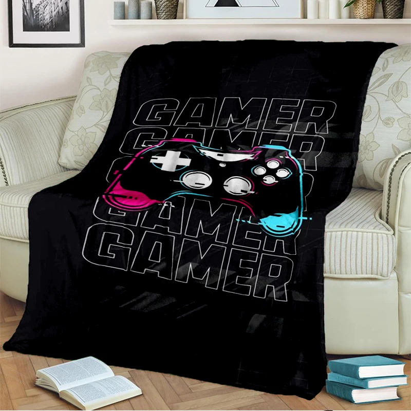 Game blanket Pad s  Controller Soft and comfortable  Sofa bed bedroom decoration  gamer gift