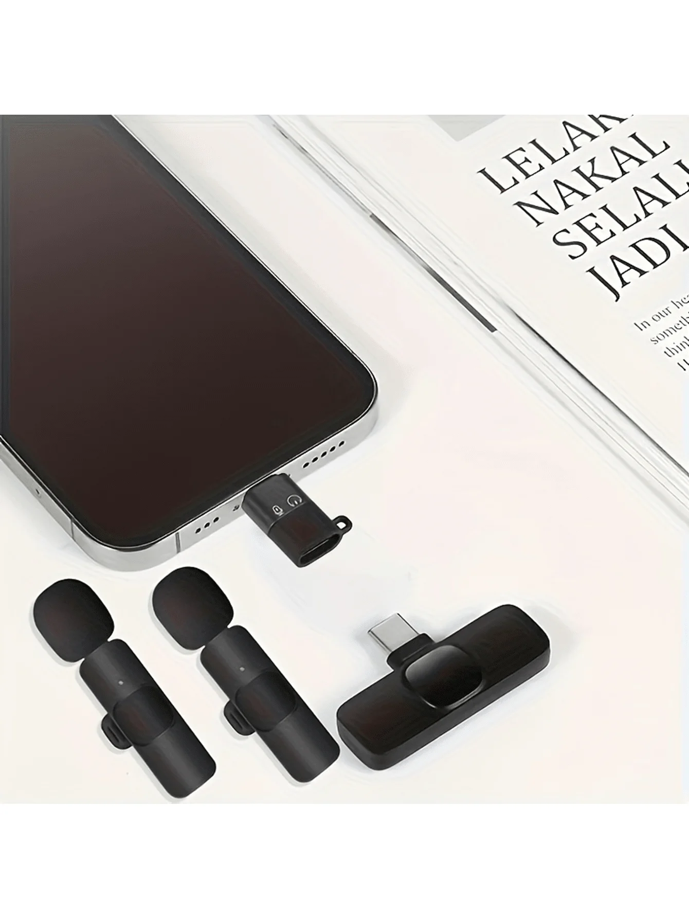 

Lavalier Microphone for Android for Type-C for Ios Radio, Recording Microphone for Interview Video, Podcast, Vlog