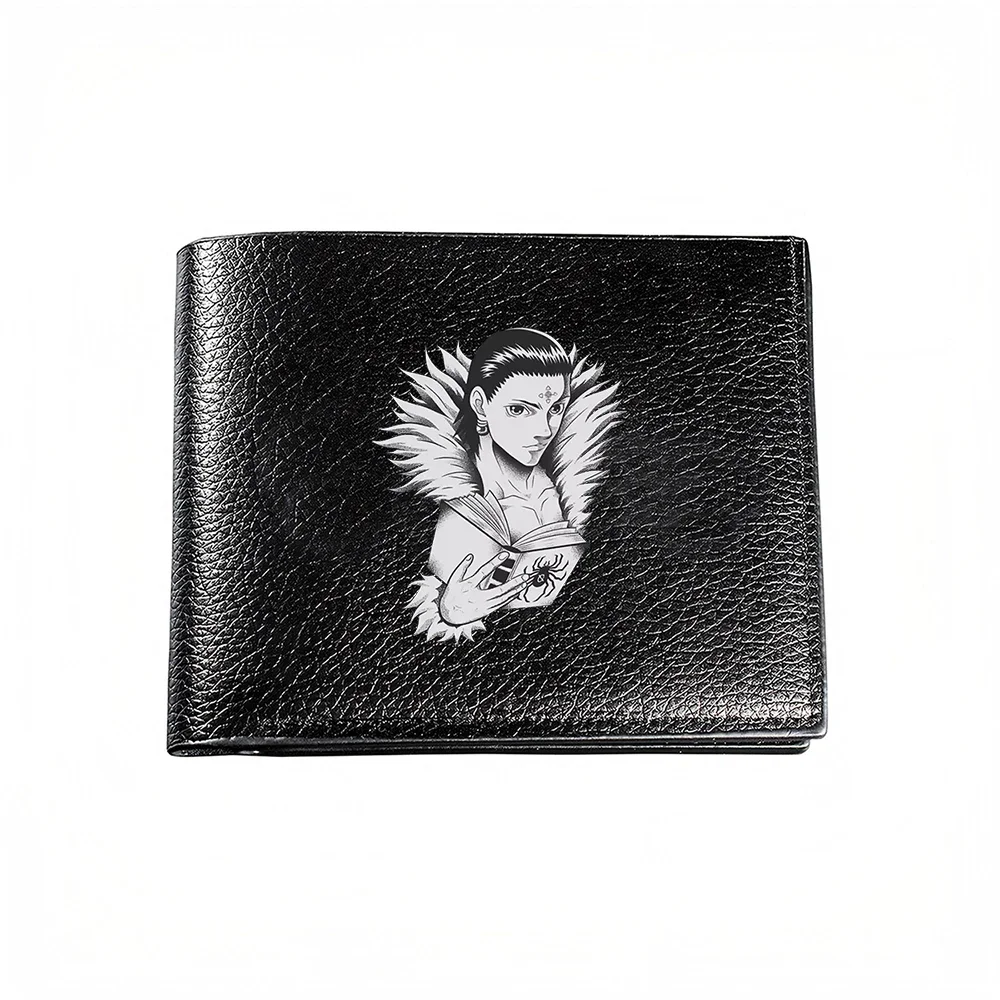 Angel With Book And Spider Design Men's Wallet Card Holder Casual Business Fashion Print