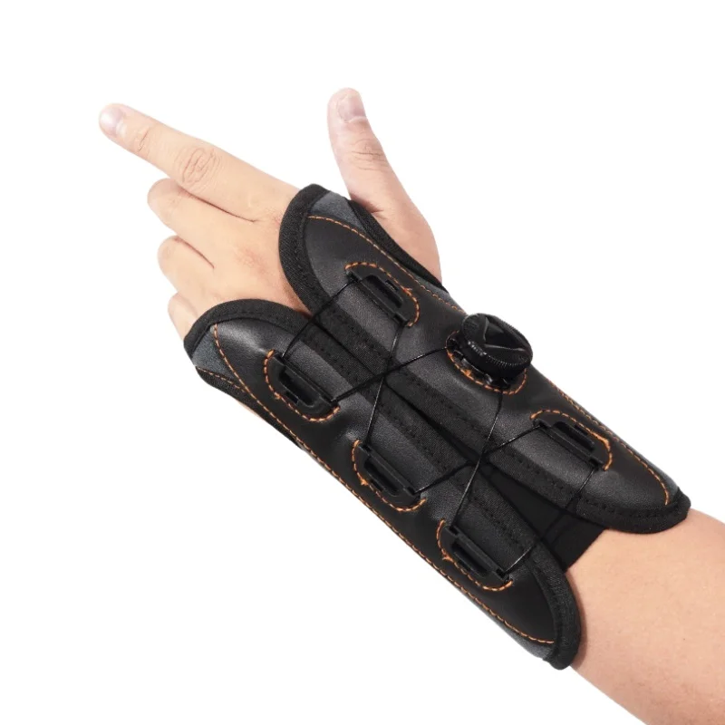 1Pcs Knob Wrist Brace Removable Steel Plate Tendon Sheath Comfort Wrist Support Splint Adjustable Fixation Compression Protector