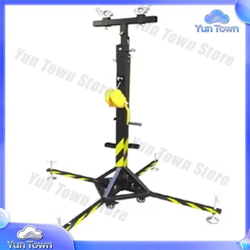 for LED screens for stage lighting for line array speakers 200KG load bearing lifting stand heavy duty winch truss system