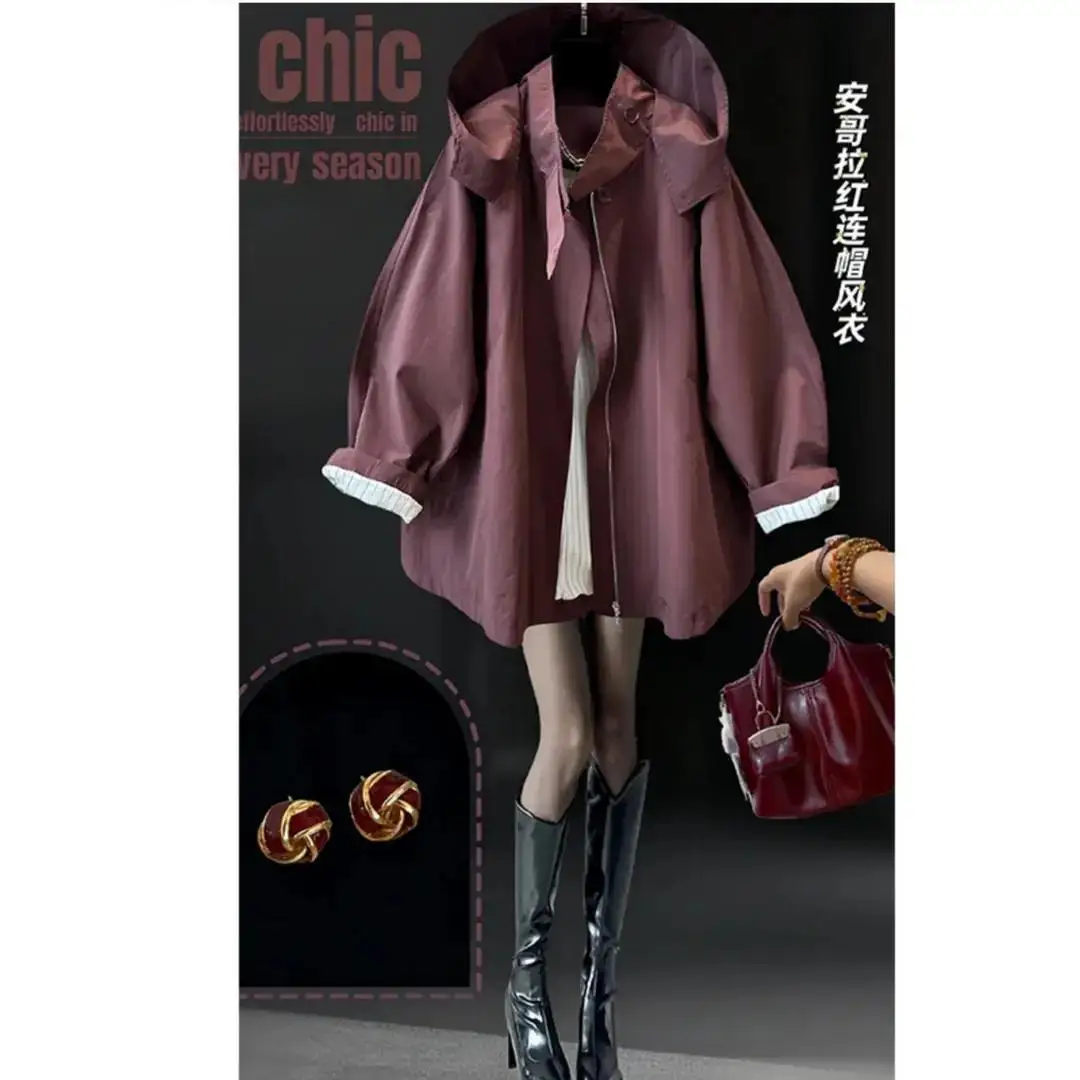 

Women'S Trench Coat Tailored Double-Faced Slim-Fit Pocketed Professional Armygreen Button-Down Zippers Stretch High-Quality