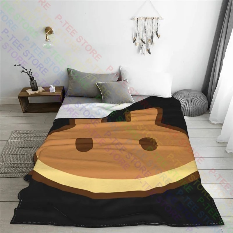 Pancakeswap Logo Cake Crypto Merch Currency Hodl Trader Blanket Flannel New Style Bedding Travel