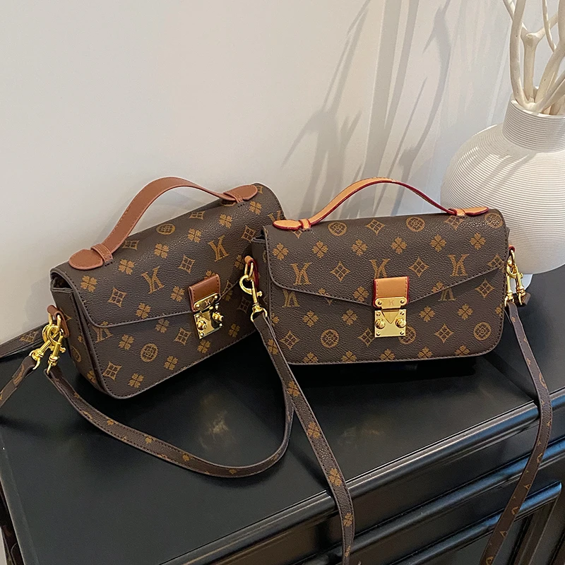 

High-Quality Women's Messenger Bag Leather Shoulder Crossbody Hand Bags Tote Luxury Brand Famous Designer Popular