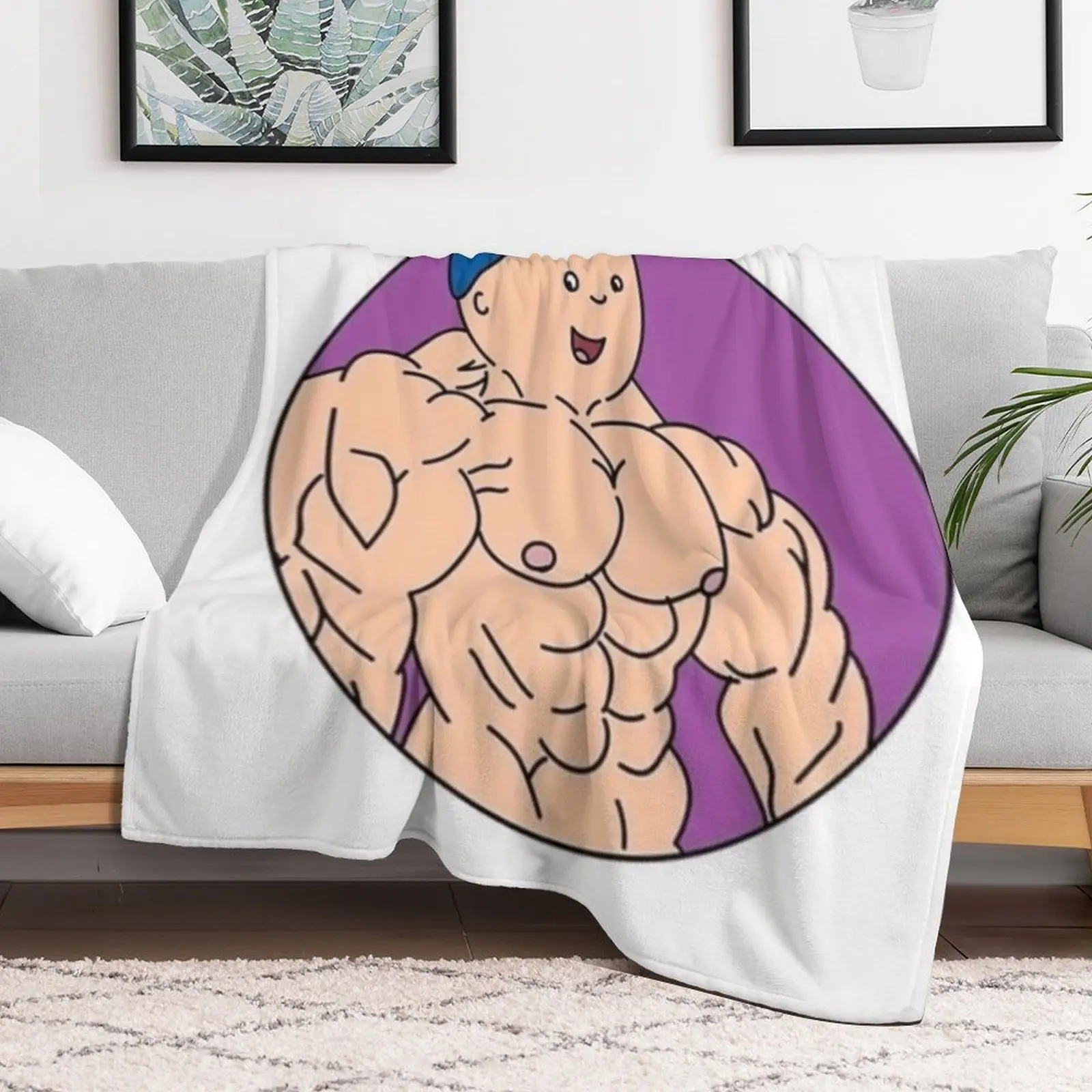 Buff Af Caillou Throw Blanket Quilt Blankets Sofas Of Decoration Blankets