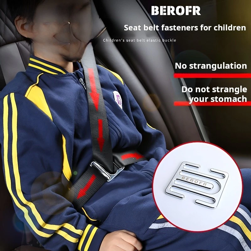 Car seat belt clamp buckle Seat belt comfort shoulder and neck strap Adjuster fixture protects children baby car accessories