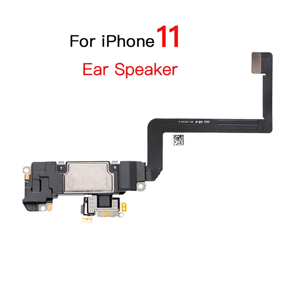 Front Camera With Flex Cable Replacement For iPhone 11 12 Mini Pro Max Ear Speaker Flex NO Face ID