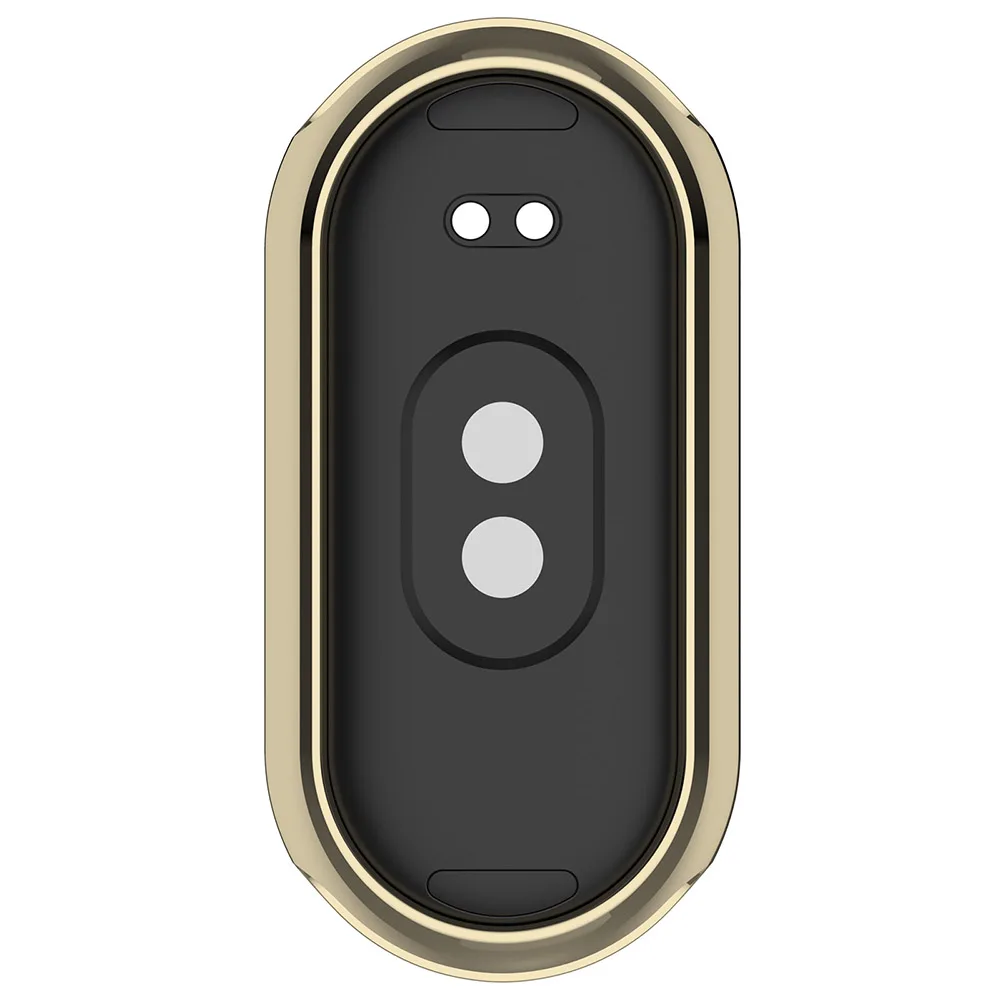 Screen Protector Accessory for Xiaomi Mi Band 8 Smart Bracelet Soft TPU Slim Full Coverage Protective Case Cover