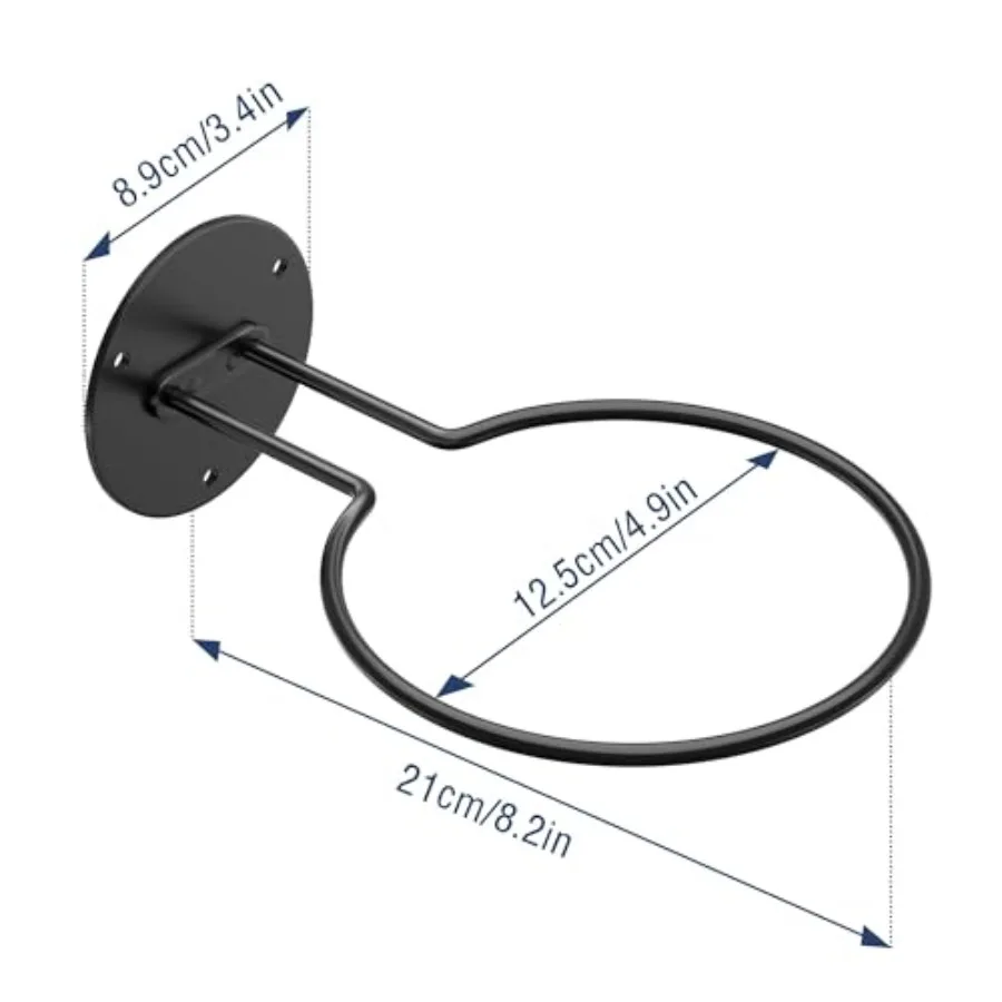 Держатель для хранения мячей Настенное крепление: черный декор комнаты для баскетбола, регби, футбола, бейсбола, стеллаж для выставки товаров для мальчиков, спортивные аксессуары