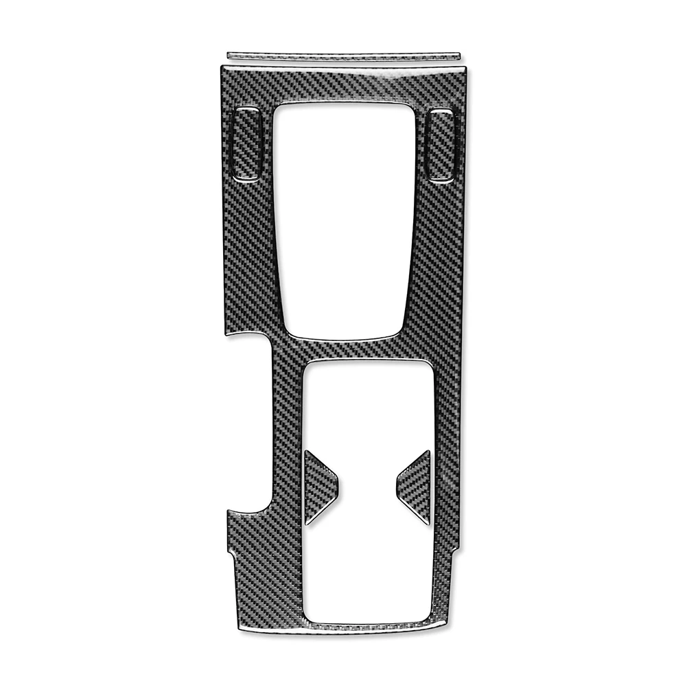 

ABS Gear Shift Trim Carbon Fiber Gear Shift Cover Anti-corrosion Easy To Use Non-deformation For Car Interior Upgrade