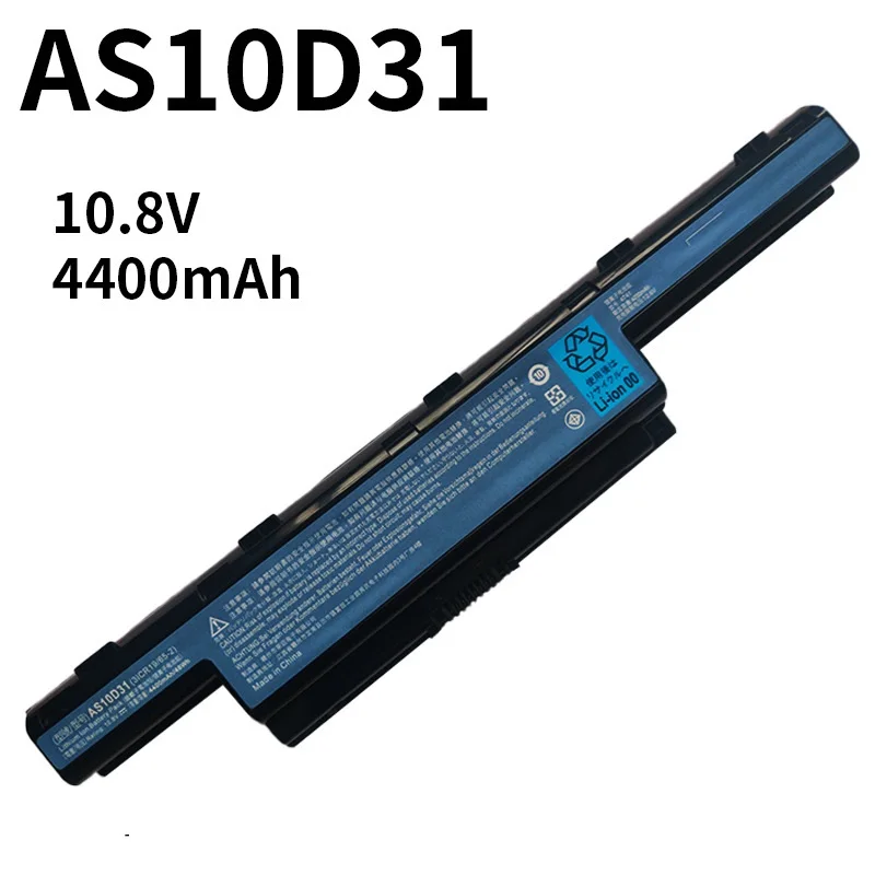 

Аккумулятор 10,8 В, 4400 мАч для Acer AS10D31 AS10D51 AS10D81 AS10D75 AS10D61 AS10D41 AS10D71 для Aspire 4741 5552G 5742 5750G 5741G