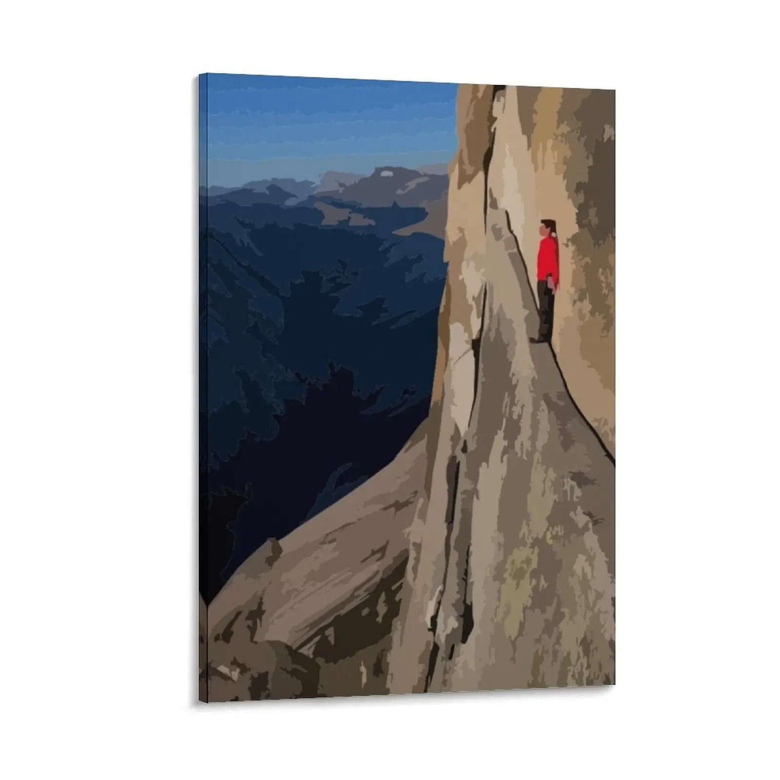

Alex Honnold Thank God Ledge Half Dome Solo Painting Canvas Painting Picture on the wall decor