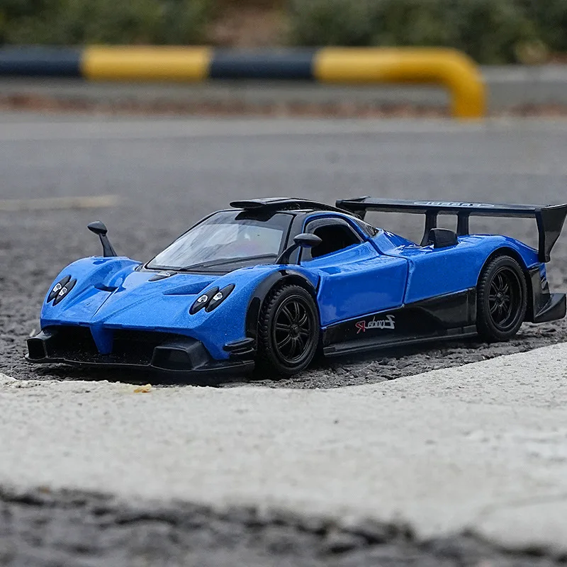 

1:36 Pagani Zonda F Supercar, легкосплавный автомобиль, литье под давлением и игрушечный транспорт, модель автомобиля, миниатюрная масштабная модель автомобиля для детей