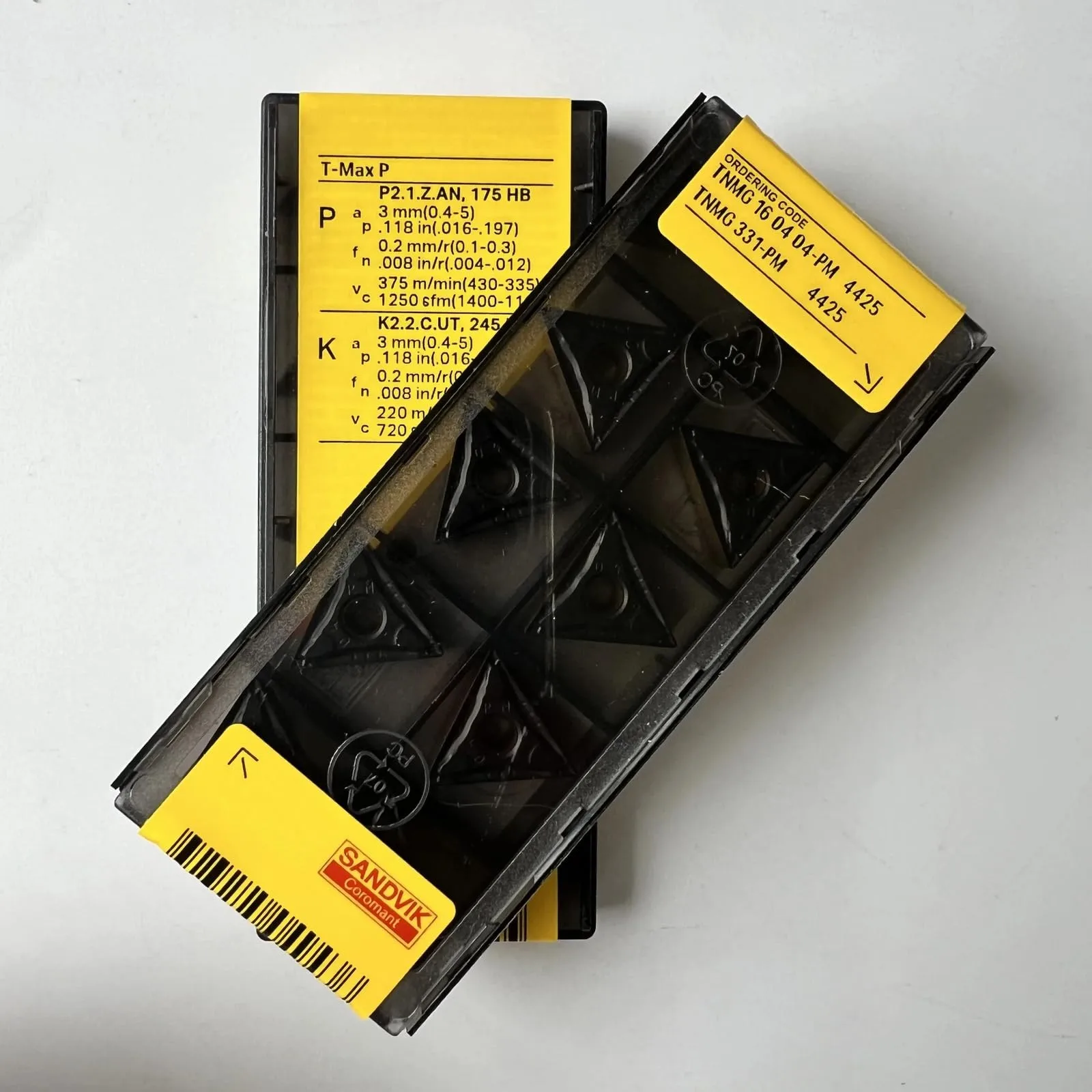 

TNMG160404-PM 4425 / CNC lathe carbide blade 10 Pcs