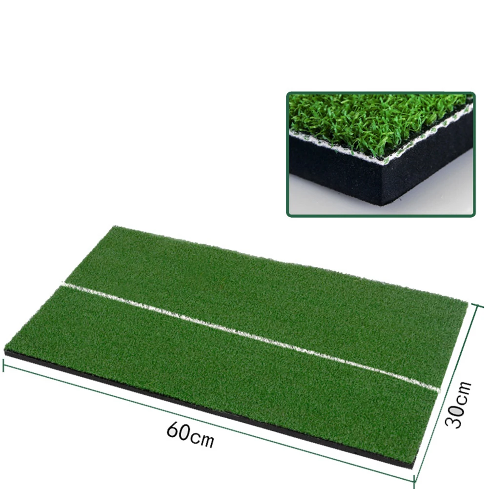 

Portable Hitting Mat Premium Short Fairway Long Rough Realistic Grass Surface for Drive Iron Shot Practice Indoor Outdoor