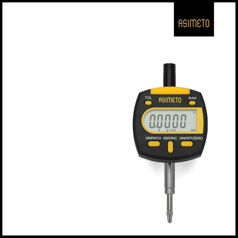 ASIMETO resolution 0.001mm/0.01mm measuring range 0-12.5/25/50mm Digital Indicator