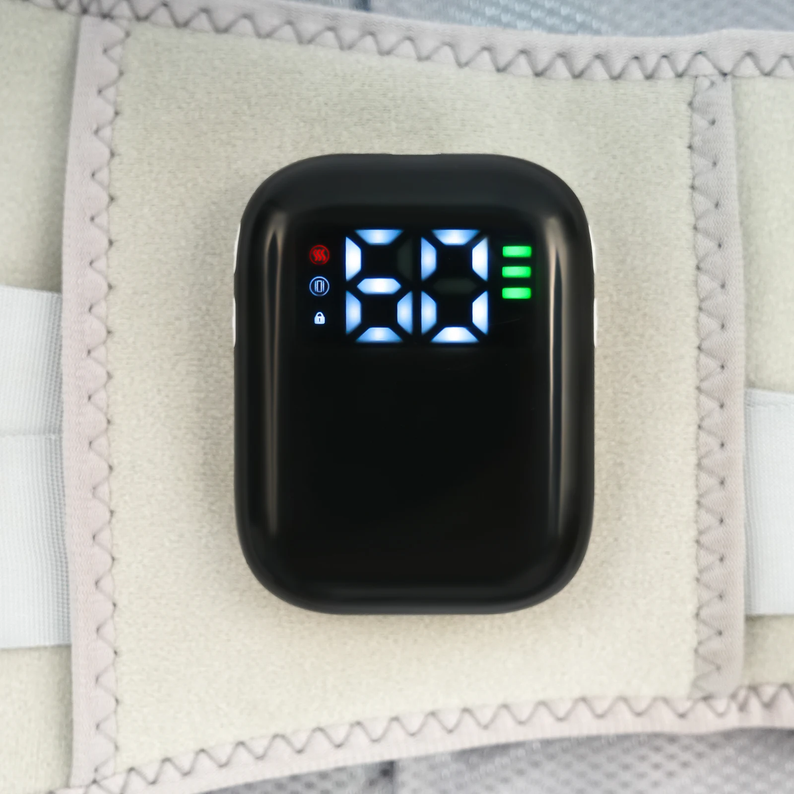 Cintura riscaldante per mal di schiena Cintura riscaldante portatile per massaggiatore per la parte bassa della schiena per crampi adatta per case Cliniche fisitiche terapeutiche