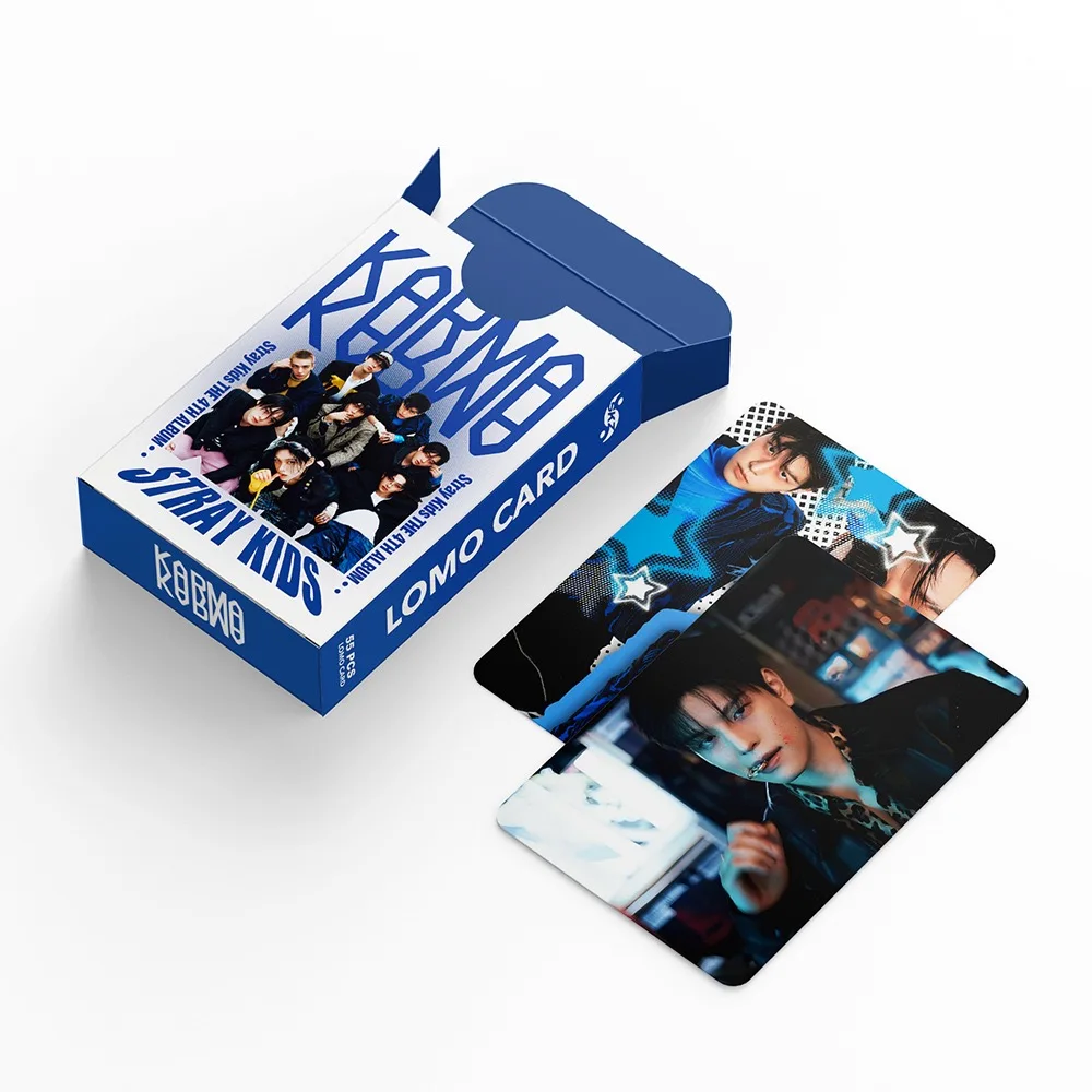 55 szt. Małe Karty Straykids 2025 Nowy Album SKZoo Star KPOP Gadżety Kolekcjonerskie LOMO Małe Karty