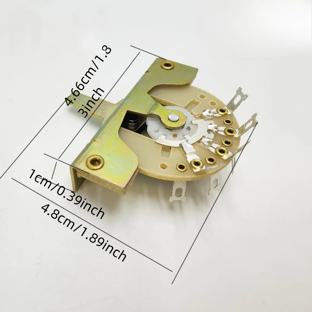 3 Way 5 Way Guitar Pickup Switch including Screws Pickup Selector Metal For Electric Guitar Replacement