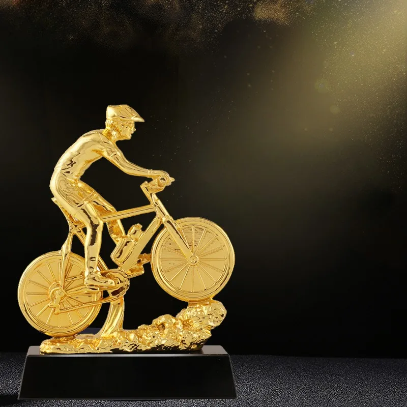 

Cycling Games Cycling Trophies Gold, Silver and Copper Three Types Can Be Printed