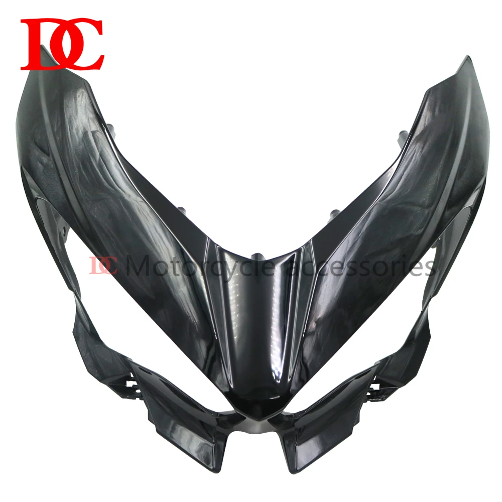 Koplamp Bovenste Nose Cover Plaat Kuip Koplamp Panel Shield Shell Motorkap Voor NINJA400 2018 2019 2020 2021 2022 2023