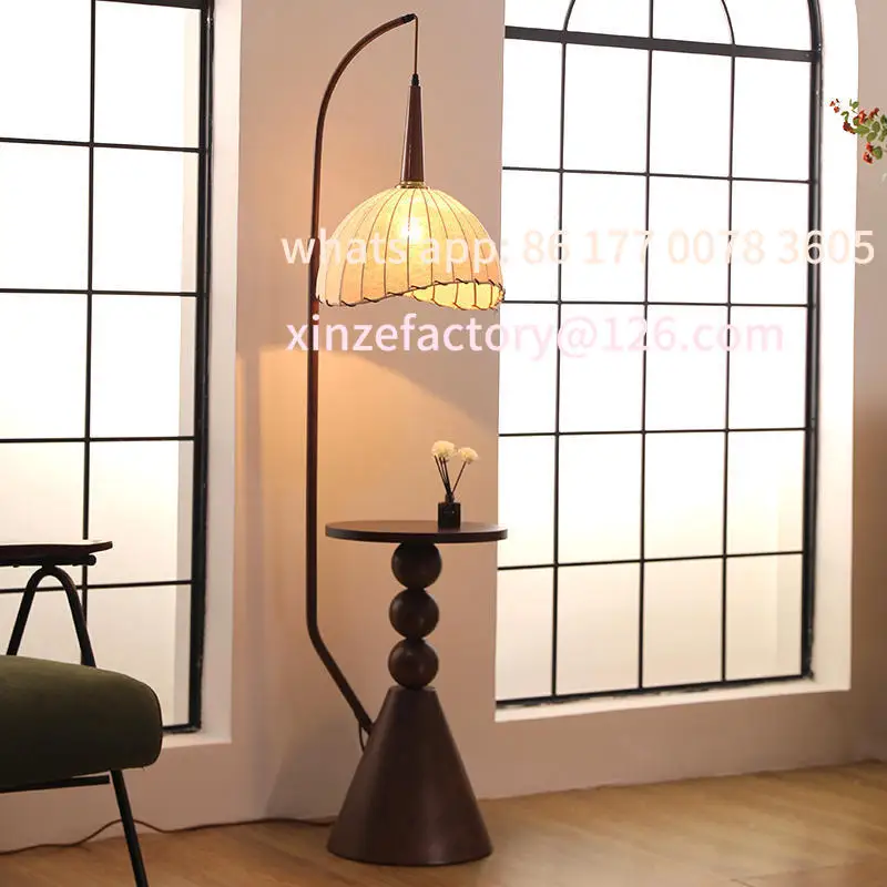 

Customizable medieval floor lamp next to the sofa in the living room