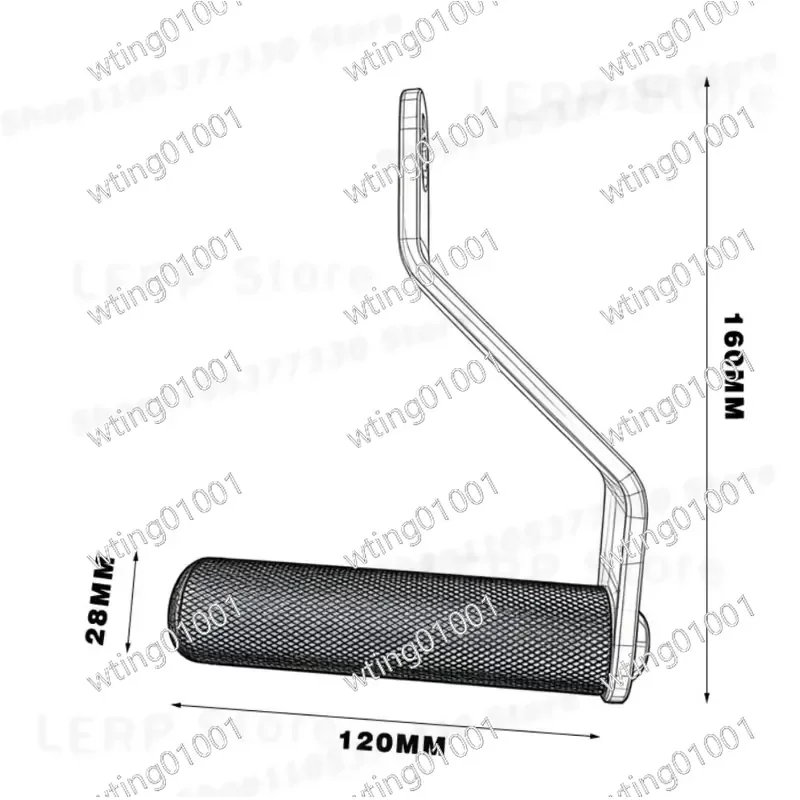 for GRPX L Shaped Cable Machine Handles Pair Single Hand Lat Pull Down Fitness Training Accessories for Gym