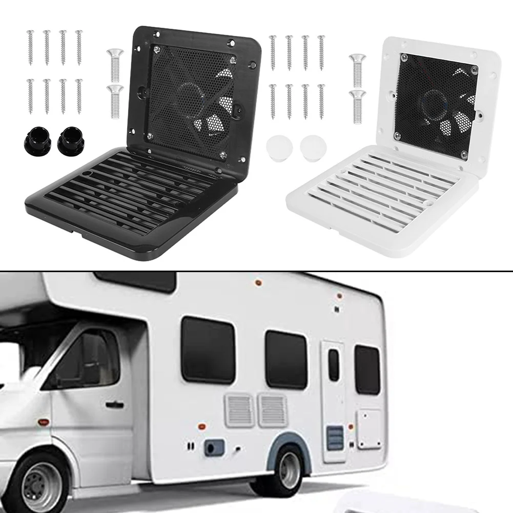 12V RV Vent Fan Strong Wind Exhaust Fan Flexible Ventilation Usage Hassle-free Addition Powerful Airflow Exhaust For RV