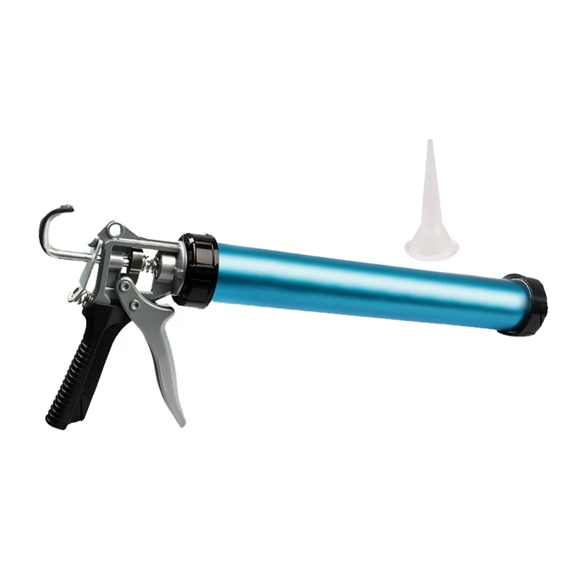 

Drip-free Caulking Gun Smooth Silicone Gun with Comfort Grip Anti-corrosion Aluminum Alloy DIY Save Effortless Gun 94PD